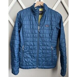 Patagonia Blue Puffer Jacket